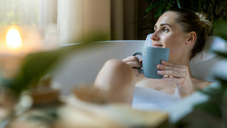 hotel bathtub